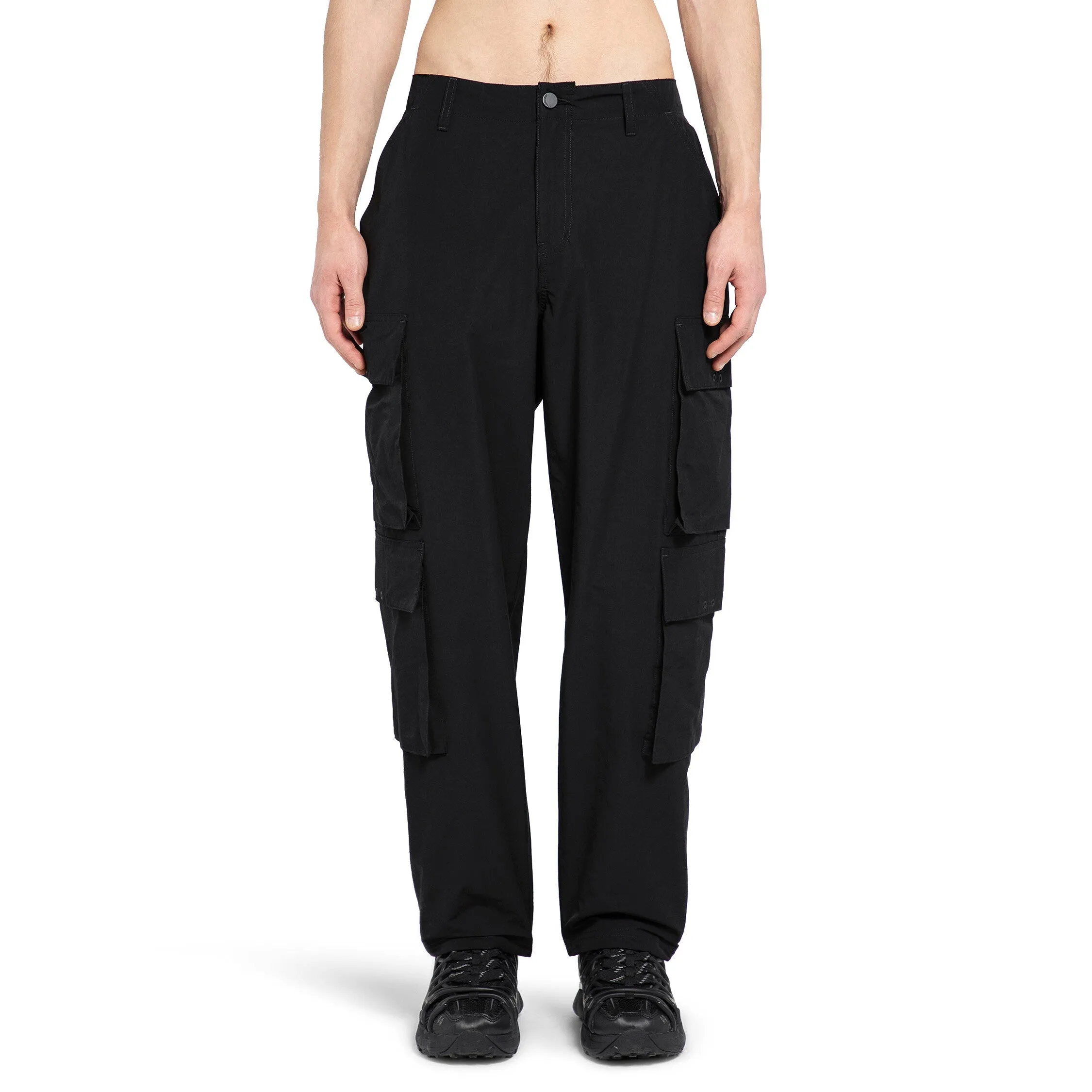 44 LABEL GROUP MAN BLACK TROUSERS