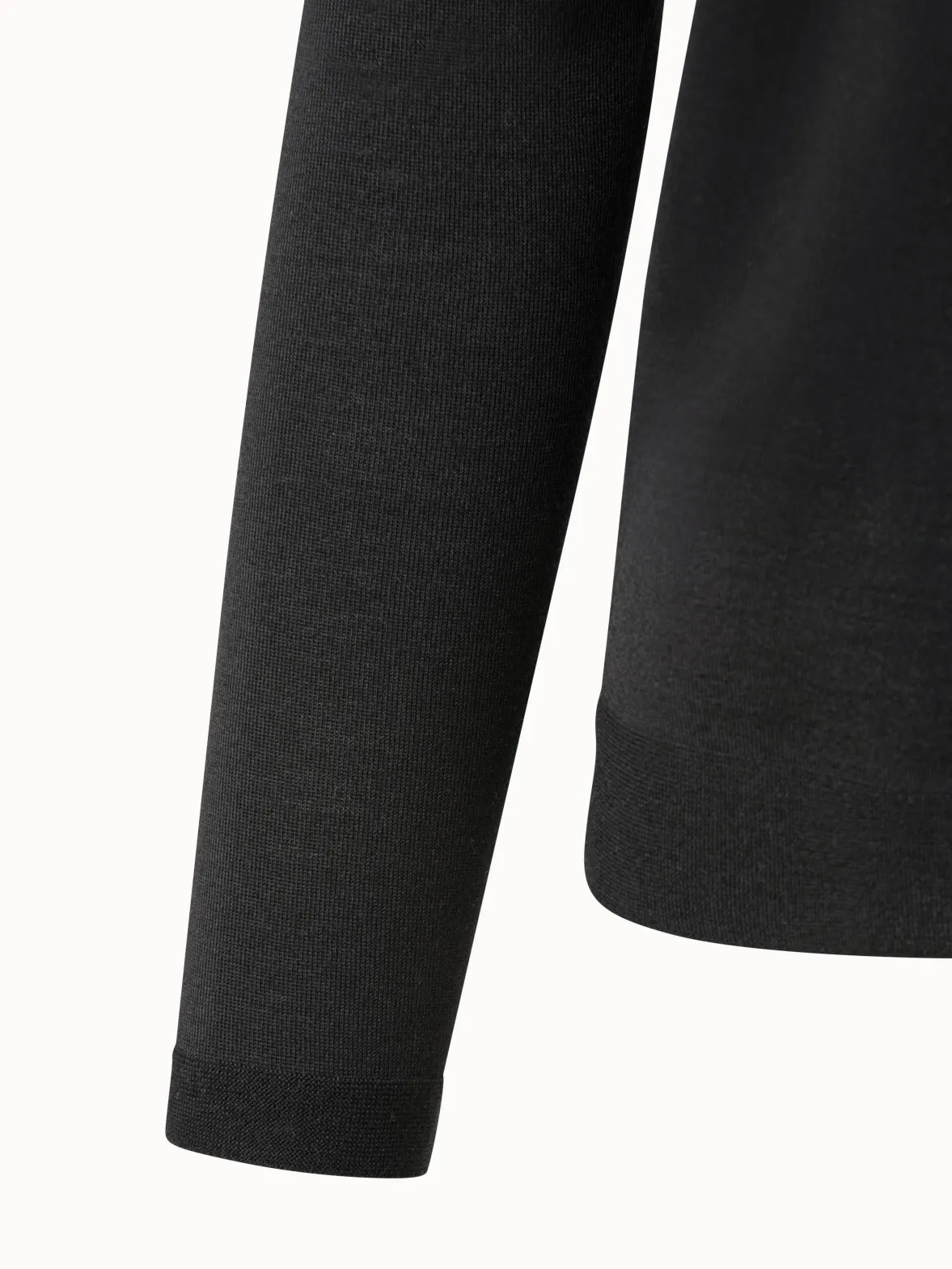 Fine Gauge Cashmere Silk Pullover